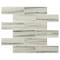 Ackland Leclair 12 in. x 12 in. Glossy Glass Subway Mosaic Wall Tile, 10PK AKM-G-LEC2X6SW-CA - alternate 3
